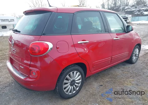 2014 Fiat 500L Easy from USA, damaged, VIN ZFBCFABH7EZ026752
